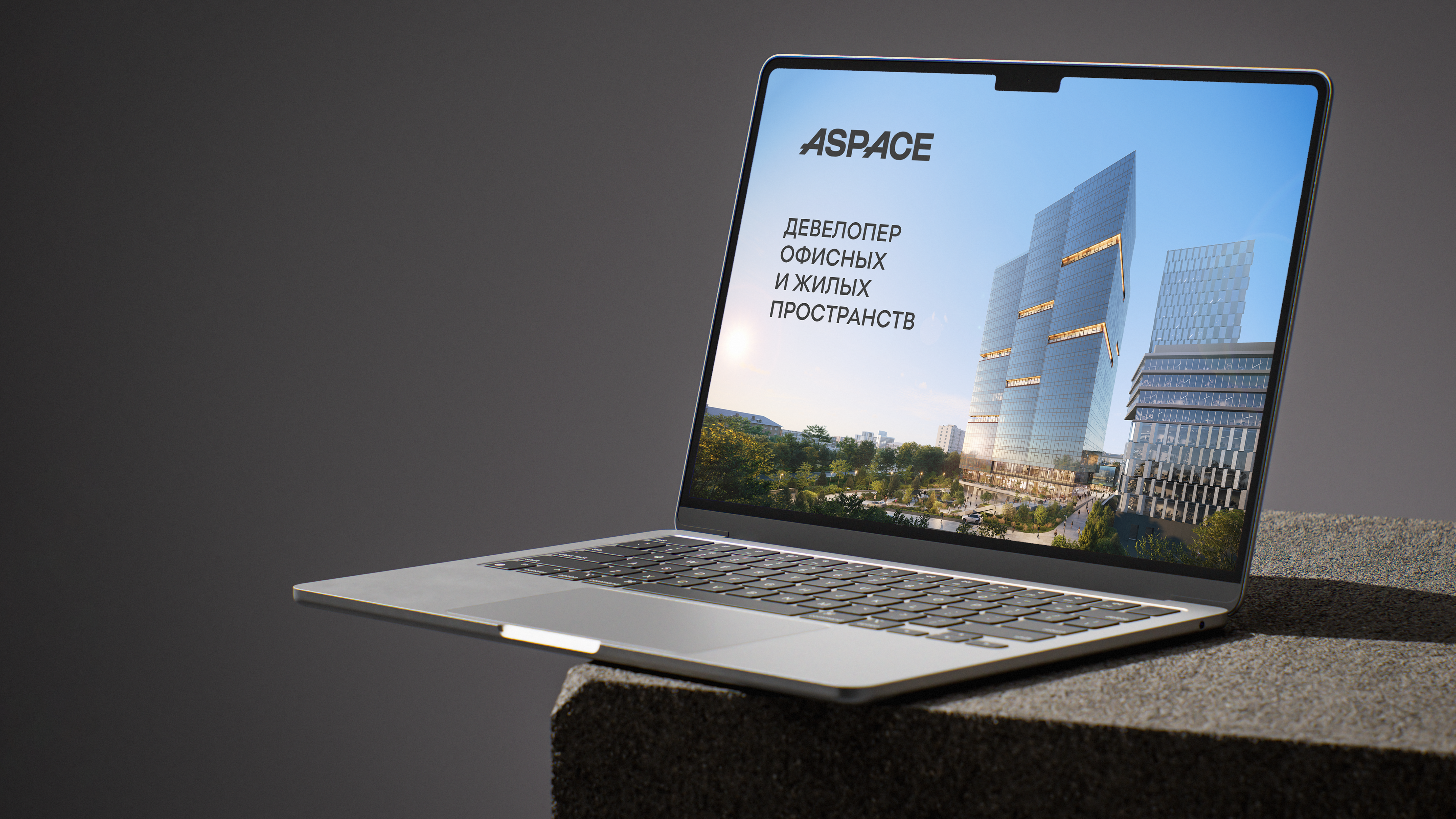 Макет сайта Aspace Group